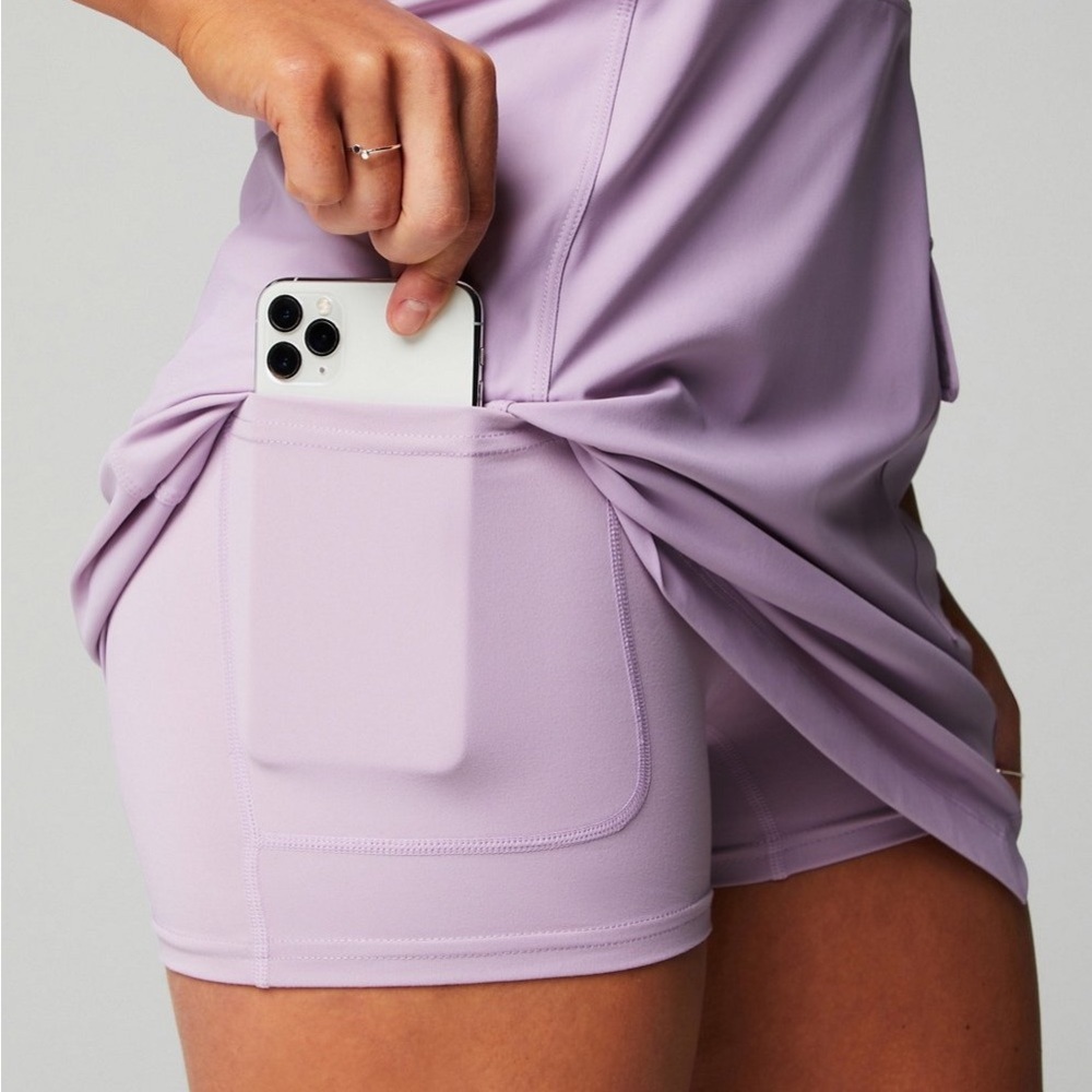 Fabletics Lavender Cargo Dress Size Medium View 3
